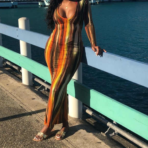bodycon maxi dress fashion nova